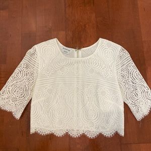 White Lace Top
